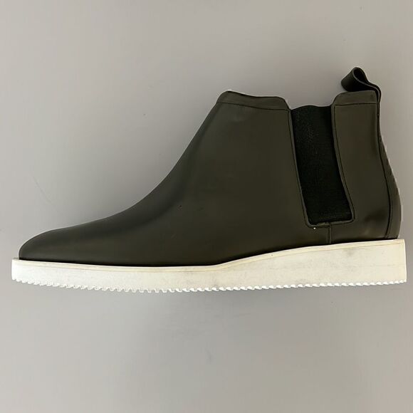 New Everlane The Street Ankle Boot in Olive Size 9 - Picture 7 of 12